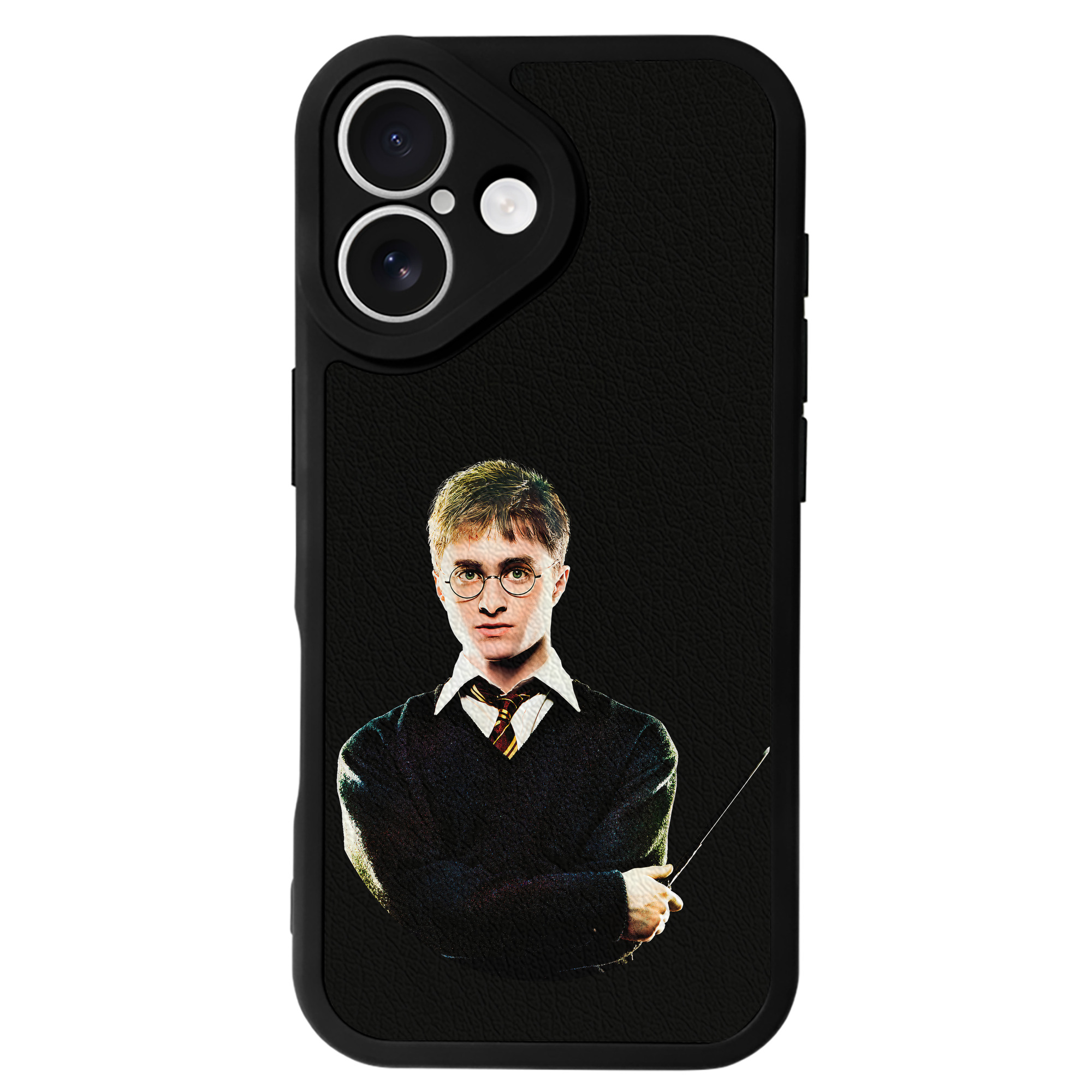 （画像用） Harry Potter ハリー・ポッターシリーズ 【iPhone 16シリーズ対応】シリコンスマホケース（レザー調） 材質：シリコン